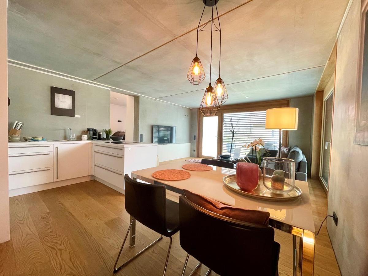 Tolle Ferienwohnung Le Gira Mit Eigenem Garten 콘스탄츠 외부 사진