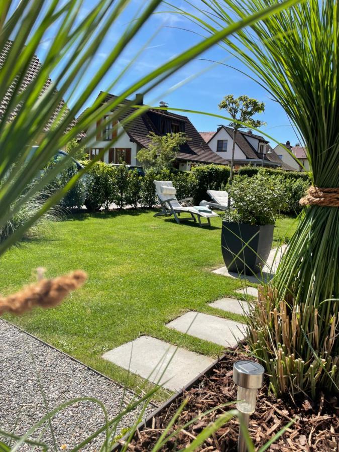 Tolle Ferienwohnung Le Gira Mit Eigenem Garten 콘스탄츠 외부 사진
